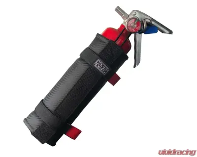 HSP Seats Roll Bar Extinguisher Holder Fiber Vinyl Black - FEH25CFB-JJHX